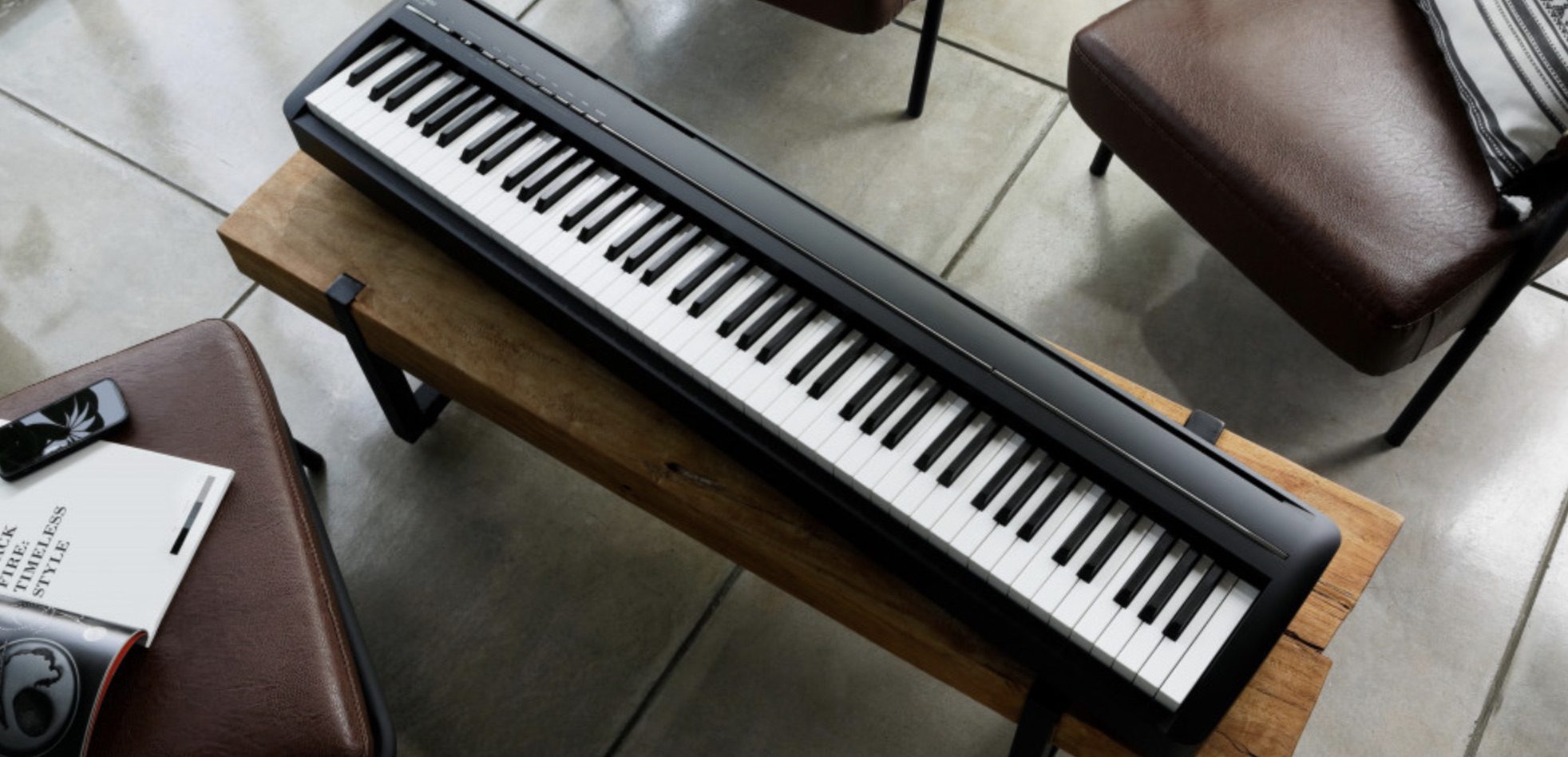 Yamaha P-125 - Piano numérique- L'Atelier du Piano